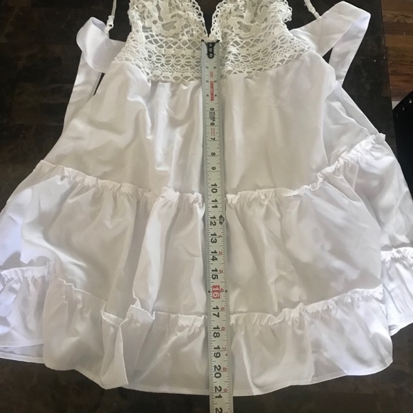 NWT White Lace Party Dress - Picture 8 of 8